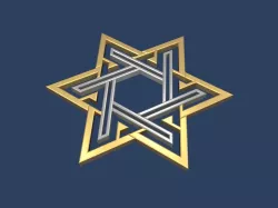 Star of David 3D model