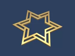 Star of David 3D model