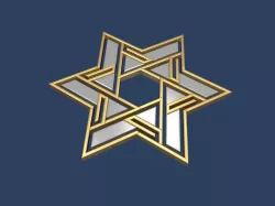 Star of David 3D model