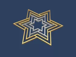 Star of David 3D model
