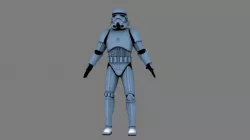 Star Wars stormtrooperflac 3D model