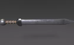 Sword Gladius Low-poly  3D model