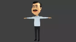 Tamilnadu character pack 3D model