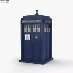 Tardis 3D model