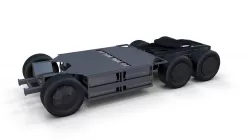 Tesla Semi Truck Chassis 3D model