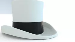 Top Hat 3D model