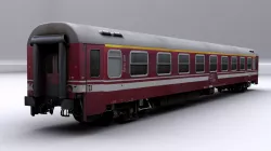 Train car 1 - Game Ready Low-poly  3D model