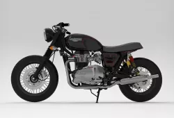 Triumph Bonneville Motorcycle 3D model
