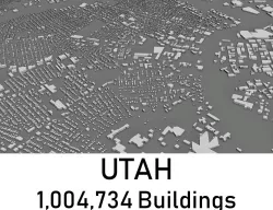 Utah - 1004734 3D Buildings Low-poly  3D model