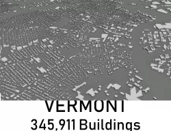 Vermont - 345911 3D Buildings Low-poly  3D model