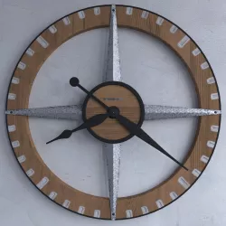 Wall clock Howard Miller 625-709 Buster Gallery Wall Clock 3D model