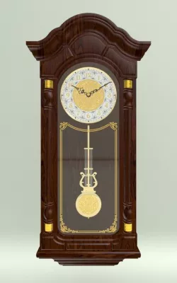 Wall clock pendulum 3D model