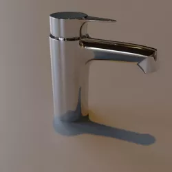 Water tap 3D model