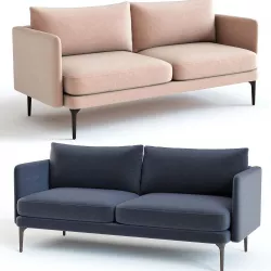 West Elm Auburn Sofa 3D model
