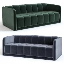 West Elm - Bardot Sofa 3D model