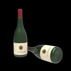 Wine Bottle 3D model