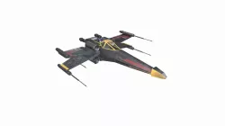 X-wing Low-poly  3D model