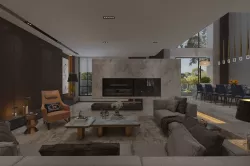 A015-Liveroom Modern style 3D model