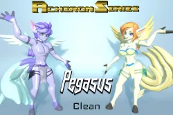 Acheron Pegasus Clean Low-poly  3D model
