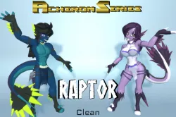 Acheron Raptor Clean Low-poly  3D model