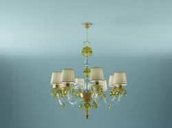 Amber Chandelier 3D model