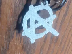Anarchy Keychain