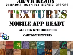 AR-VR Textures Collection 1 by CGD  Texture