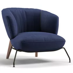 Armchair Natuzzi Penelope 3D model