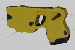 Axon X2 Taser Low-poly  3D model