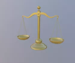 Balance Scale 3D model