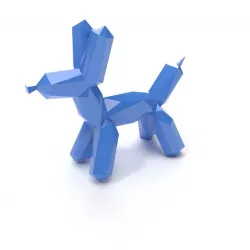 Balloon dog low poly Low-poly  3D model