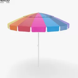 Beach Umbrella 3D model