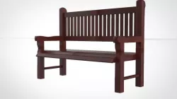 Bench 3D model