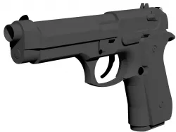 Beretta M9 3D model