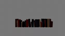 Books 3D model