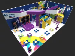 Booth 15x10 3D model