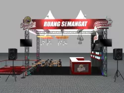 Booth 3x6 3D model