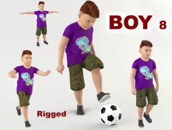 Boy 8 3D model