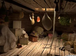 Cabin warehouse 3D model