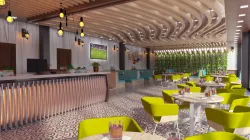 cafe design 3D model