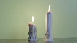 Candles Lowpoly Low-poly  3D model