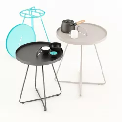 Cane Line On The Move Side Table 3D model