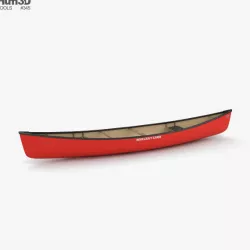 Canoe 3D model
