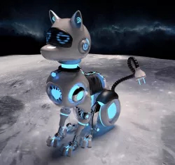 Cat Robot 3D model