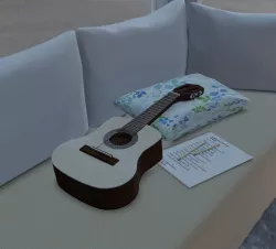 Cavaquinho Giannini GCSI-14 3D model