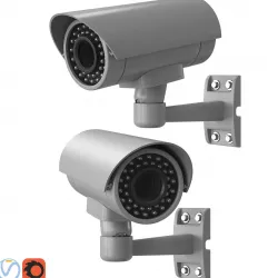 cctv camera  3D model