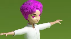 character 3D model