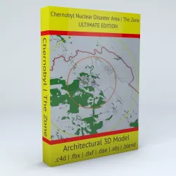 Chernobyl Disaster Area - The Zone 3D model