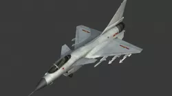 China PLA Air Force J-10C J-10B Fighter J10B J10C Low-poly  3D model