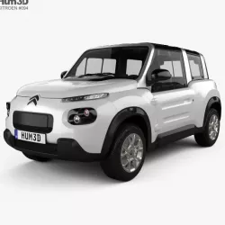 Citroen E-Mehari 2018 3D model